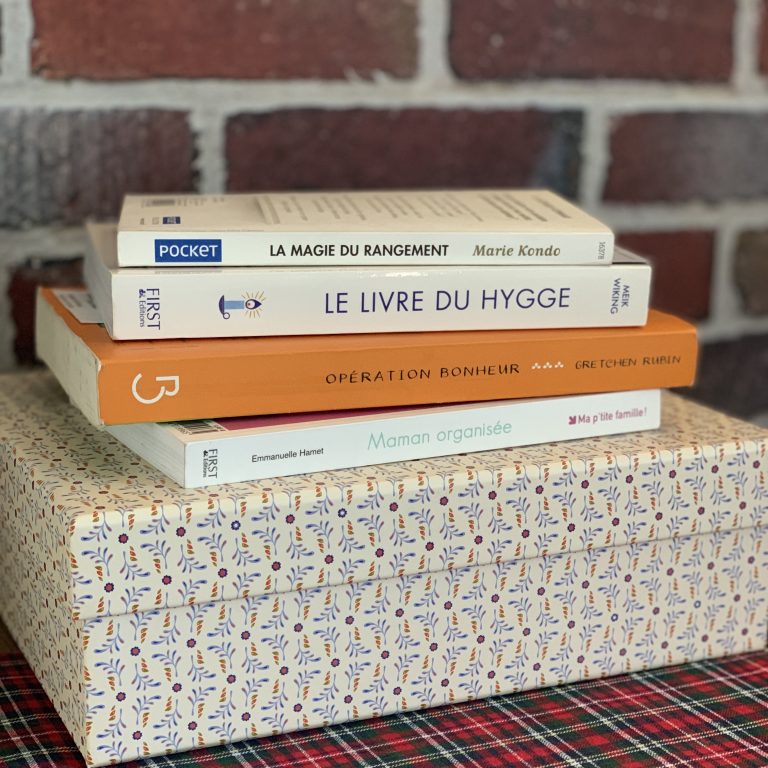 Mes lectures pour m&rsquo;organiser et vivre heureuse au quotidien