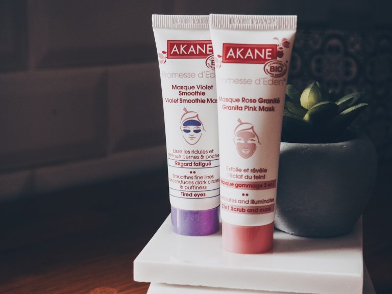 Les masques BIO de la marque AKANE