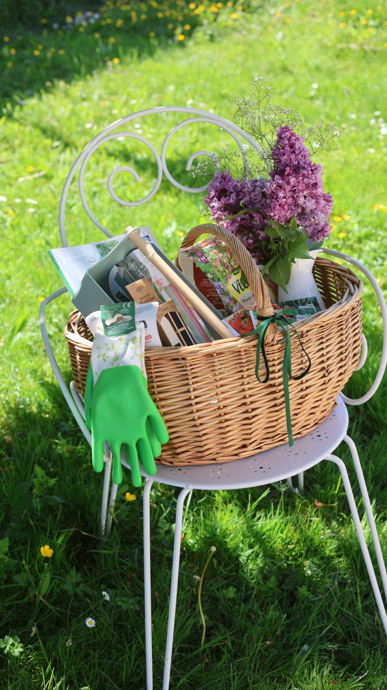 ✨ DIY idée cadeau printanière : le panier jardinage à offrir ou à s’offrir