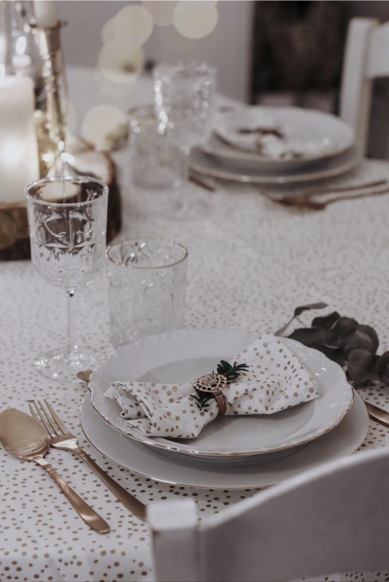 Ma table de fêtes élégante et express pour petit budget