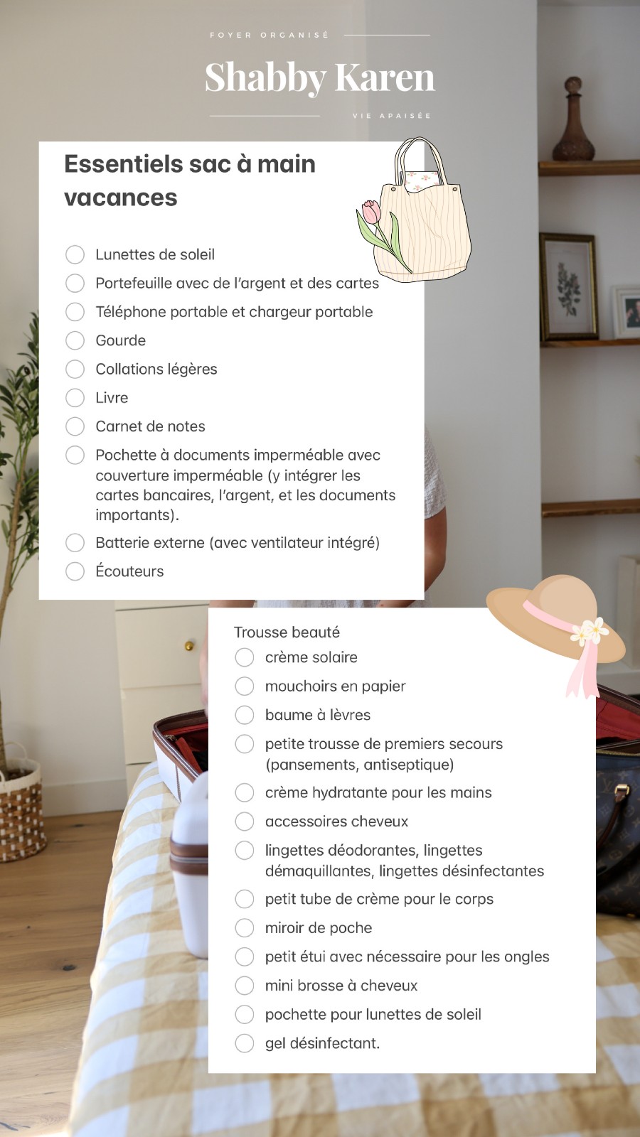 Couverture : Le sac à main de vacances